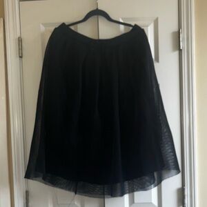 Charlotte Russe Black Tulle Skirt